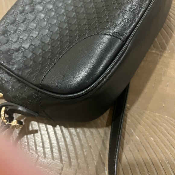 Gucci Guccissima Embossed logo crossbody Bag - Picture 9 of 12